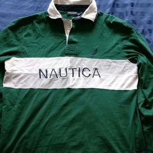 Nautica longsleeve polo